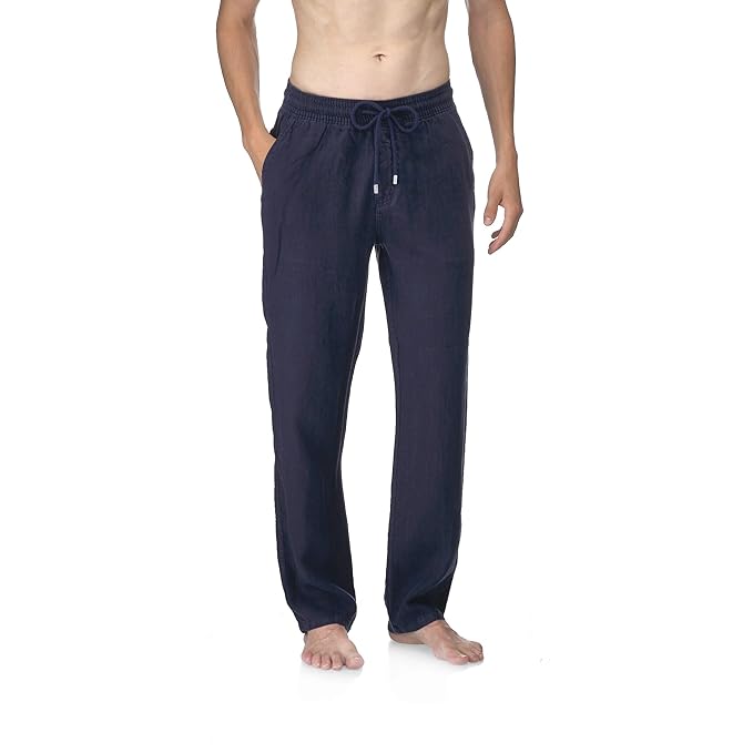 Solid Leinenhose für Herren