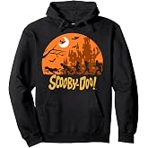 Scooby-Doo The Gang Halloween Silhouette Logo Pullover Hoodie