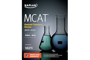 MCAT General Chemistry Review 2019-2020: Online + Book (Kaplan Test Prep)