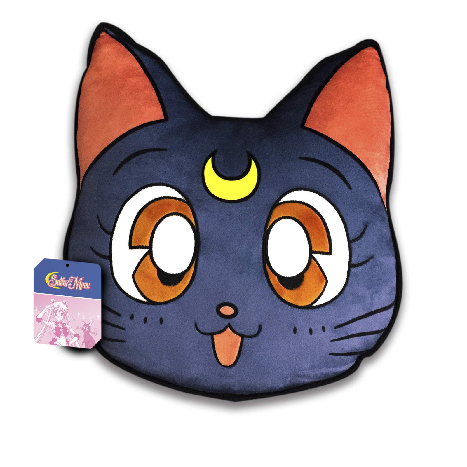 ABYSTYLE - Sailor Moon - Plush Cushion - Luna (35 x 33 cm)