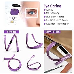 Glocusent Book Light, 3-Color & 6-Brightness