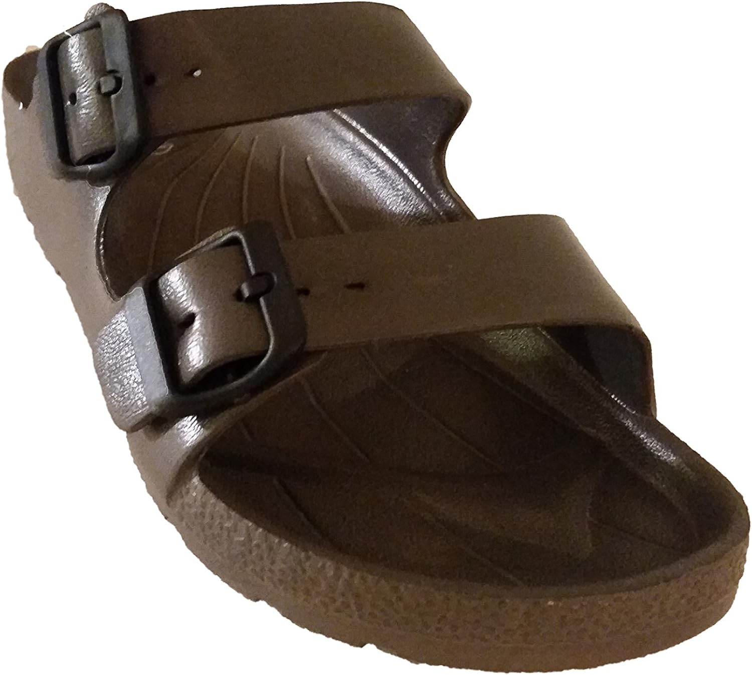 Men's Double Buckle Foam Sandals | Jane