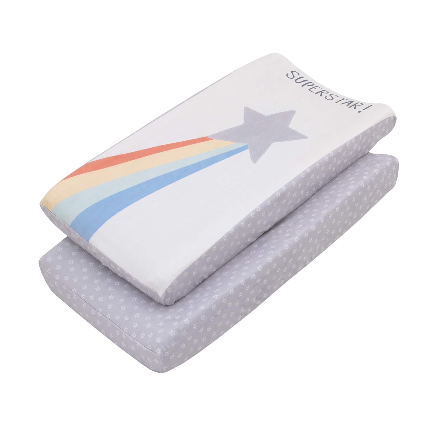 rainbow changing pad cover