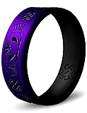 Knot Theory Claddagh Silicone Ring for Men and