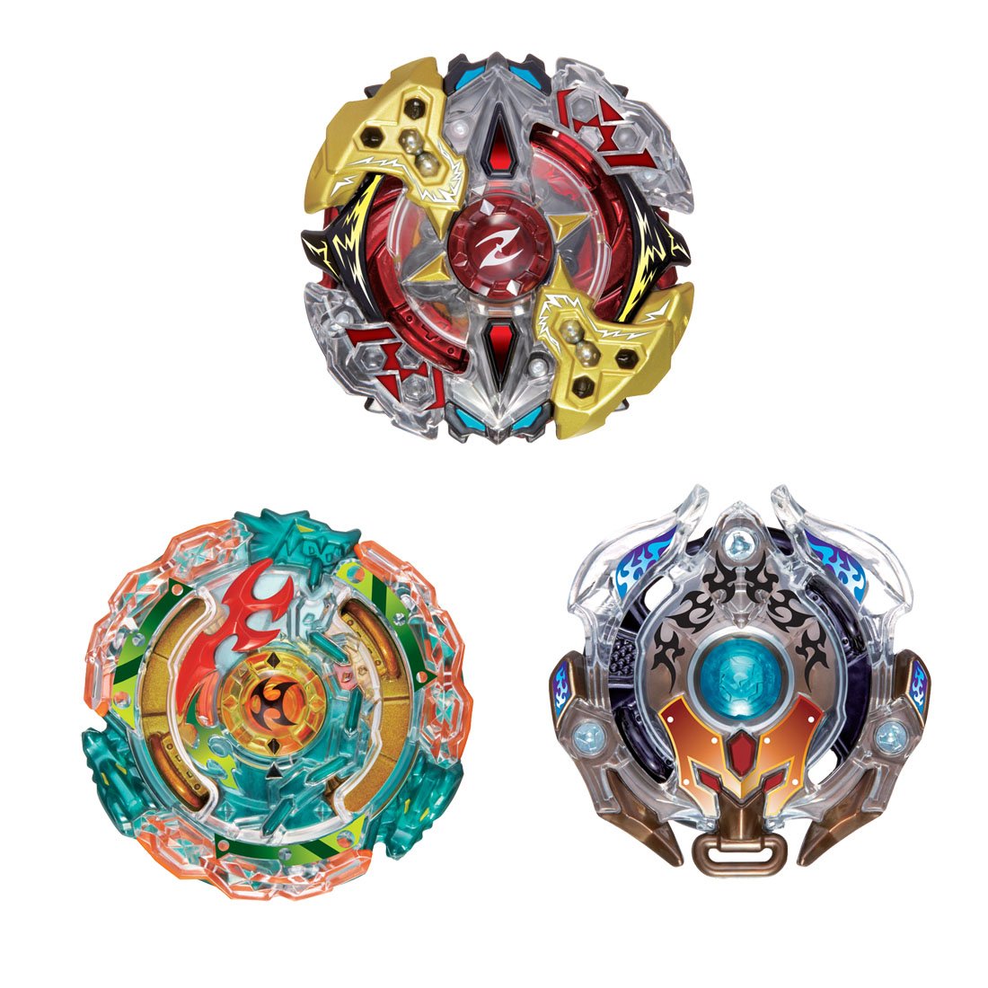 Takara Tomy Beyblade Burst B-90 3on3 Battle Booster Set