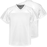 Phoneutrix Youth Blank Football Jersey, Kid's Sports T-Shirt Hip Hop Jersey for Party