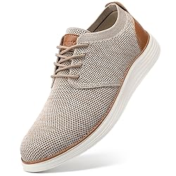 VILOCY Men's Fashion Dress Sneakers Casual Walking
