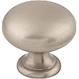 Top Knobs M281 Somerset II Collection 1-1/4" Mushroom Knob, Brushed Satin Nickel