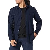 Amazon Essentials Men's Flannel Shirts, Long-Sleeve, Slim-Fit, Two-Pocket, Plaid
