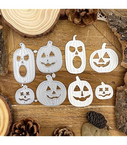 Happy Halloween Letters Metal Die Cuts - Carbon Steel Cutting Dies For Scrapbooking & Cards