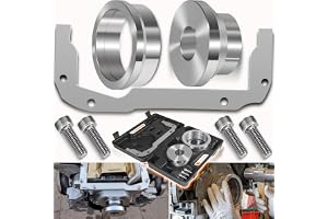 LS Rear Main Seal Alignment Tool, Front Cover & Oil Pan Alignment Tool Kit | w/ Tool Box, Billet Aluminum, LS Series Engine LS1 LS2 LS3 LS6 LSA LQ4 4.8 5.3 5.7 6.0, Front and Rear Cover Alignment Tool