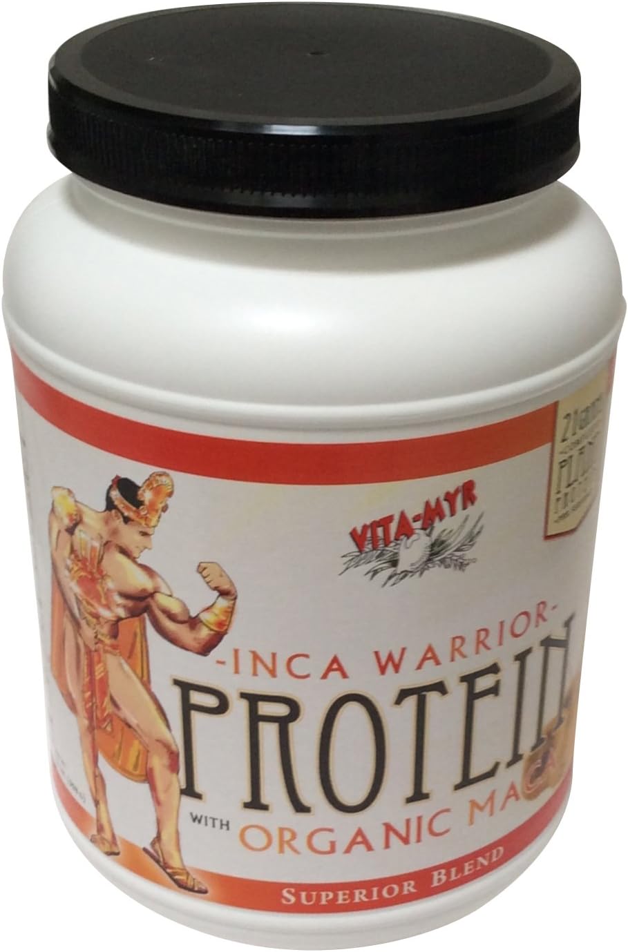 Vanilla INCA Warrior Protein w/Organic Maca 2 Lb.