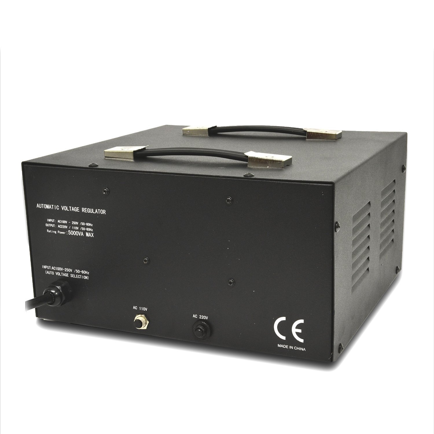 LiteFuze 5000 Watt Voltage Converter Transformer Heavy Duty Regulator