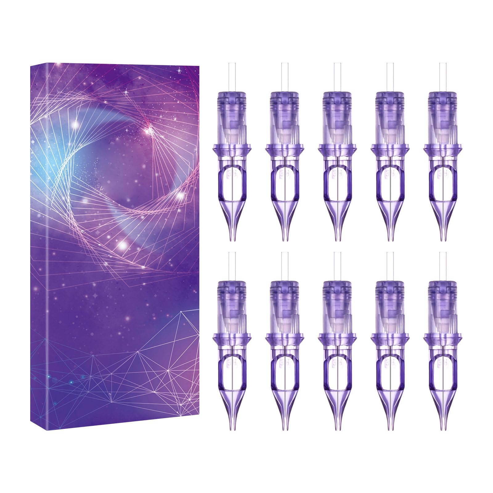 Zalati 10pcs Disposable 3RL Tattoo Needles for Most Tattoo Machines, Kits Supplies