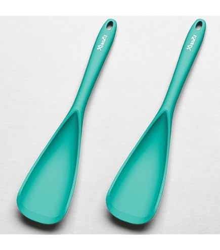 Soplete De Cocina Espatula Silicona OVENTE SP12305LBGOPR - Juego De 5 Espátulas De Goma De Grado Alimenticio Con Alta Resistencia Al Calor, Sin BPA Y Aptas Para Lavavajillas, Utensilios De Cocina Antiadherentes