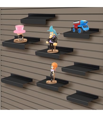 Oudain Metal Slat Wall Shelves Slatwall Accessories Slat Wall Shelves And Fixtures - View #5