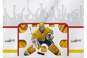 kasifei – 7' x 10' Heavy Duty Hockey Shooting Tarp – Built-in Shooter Tutor – Great Hockey Net Replacement – Training Equipme