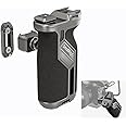 SMALLRIG HawkLock Quick Release Rotating Side Handle with Integrated NATO Rail, NATO Side Handgrip for DLSR Camera Cage Kit,