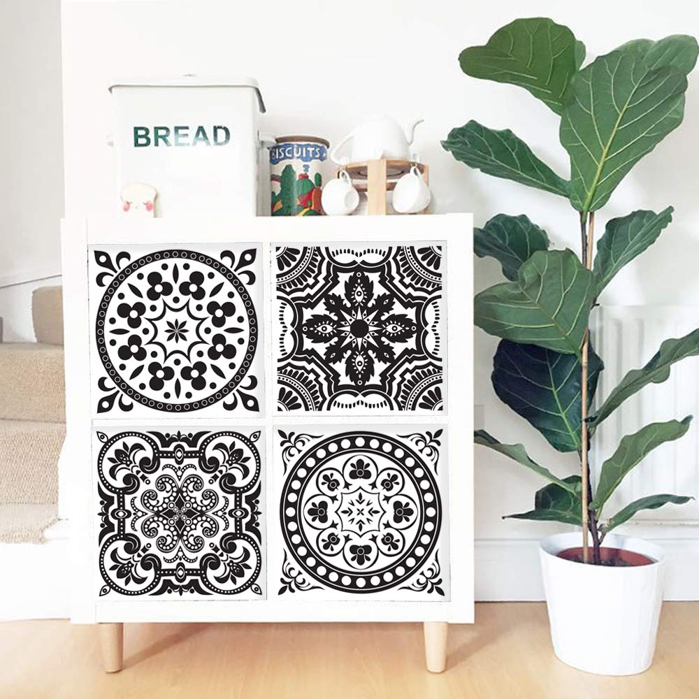 Alwayspon Furniture Sticker/Decals 33cmX33cmX4PCS For IKEA KE Expedit Kallax Shelving Unit Bookcase Storage Home Furniture Decor DIY PEEL & STICK Sticker