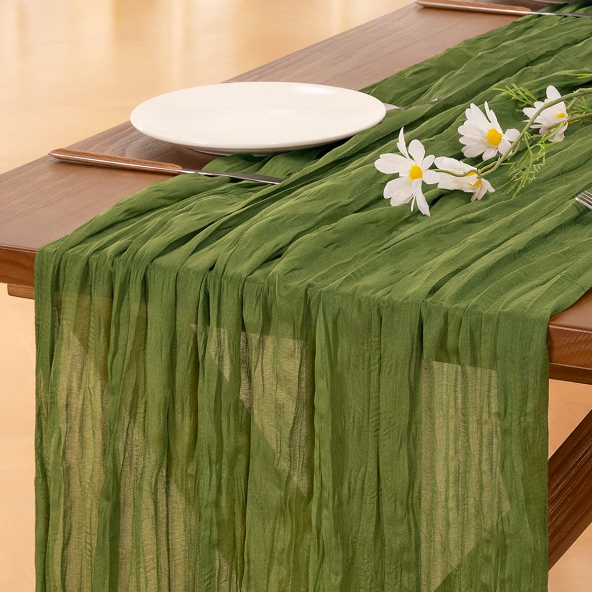 Socomi 6pcs Olive Green Fall Thanksgiving