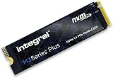 Integral 500GB M.2 NVMe SSD PCIe Gen4x4 5000MB/s Read 2600MB/s Write M3+
