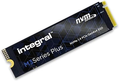 Integral 500GB M.2 NVMe SSD PCIe Gen4x4 5000MB/s Read 2600MB/s Write M3+
