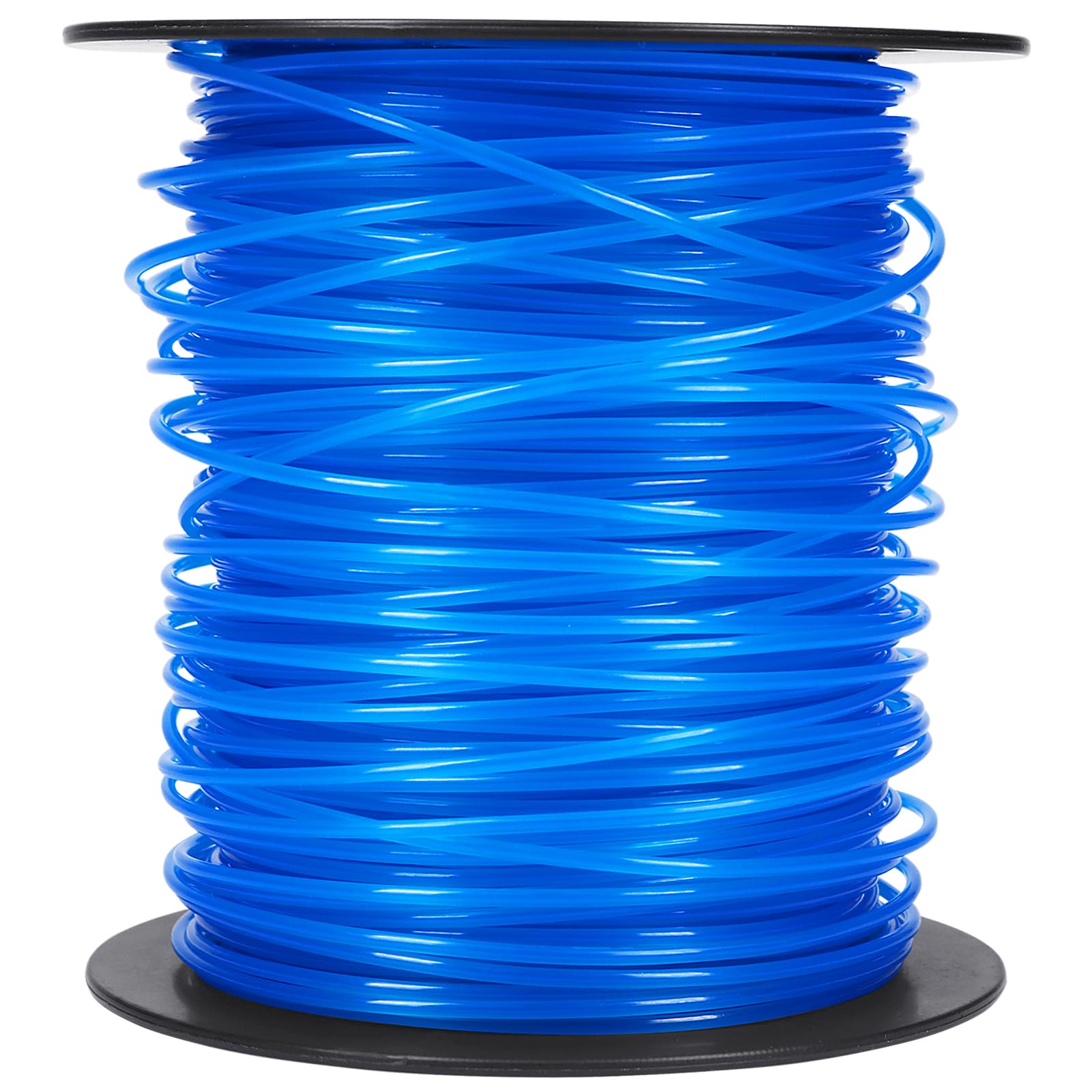 tenn well 1.6mm Nylon Strimmer Line, 328 Feet 100M Round Strimmer Wire Strong Trimmer Cord for Garden Grass Trimmers Electric (Blue)