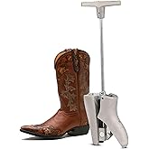 Leather Hero Metal Boot Instep Stretcher and Vamp Raiser - Shoe Stretcher for Western/Cowboy, Hiking, Work, & Riding Boots, Adjustable Shoe Instep Raiser for Men and Women - Heavy Duty
