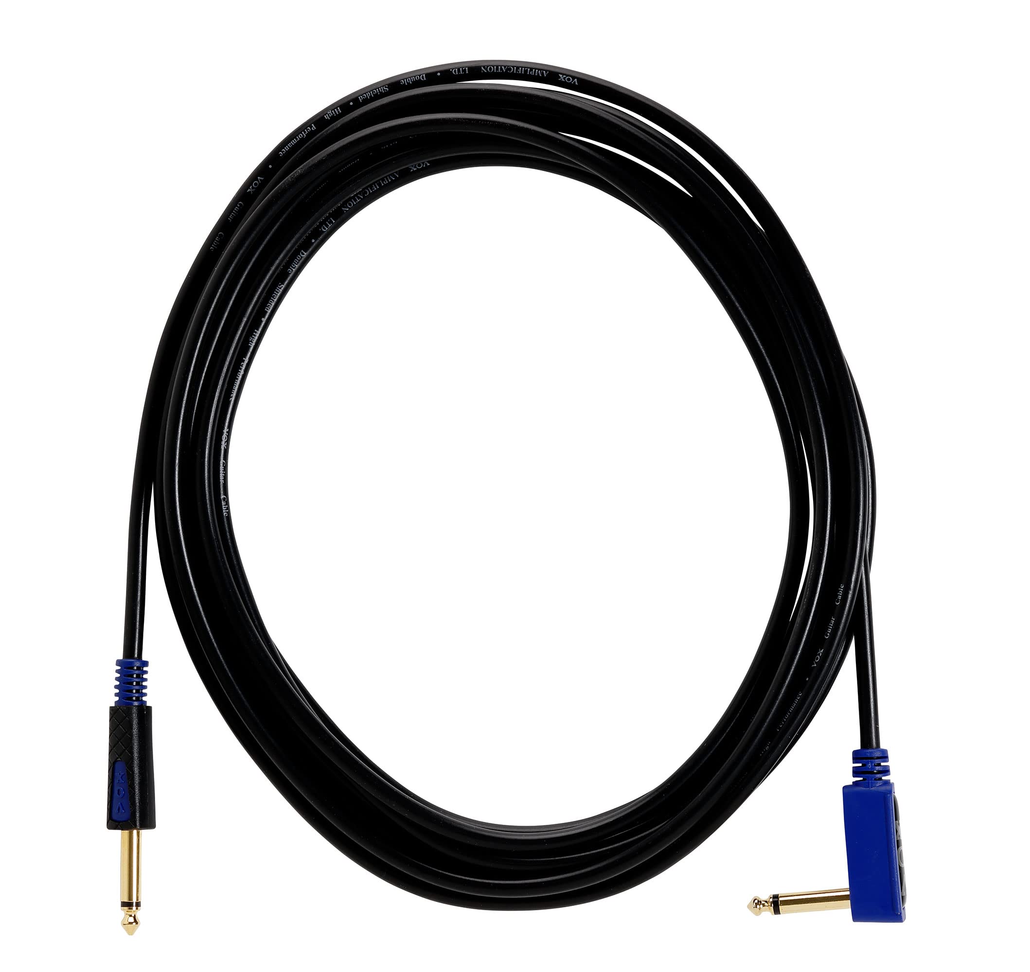 Vox VGS050 5m Straight Cable with 1 x Angled Jack and 1 x Straight Jack