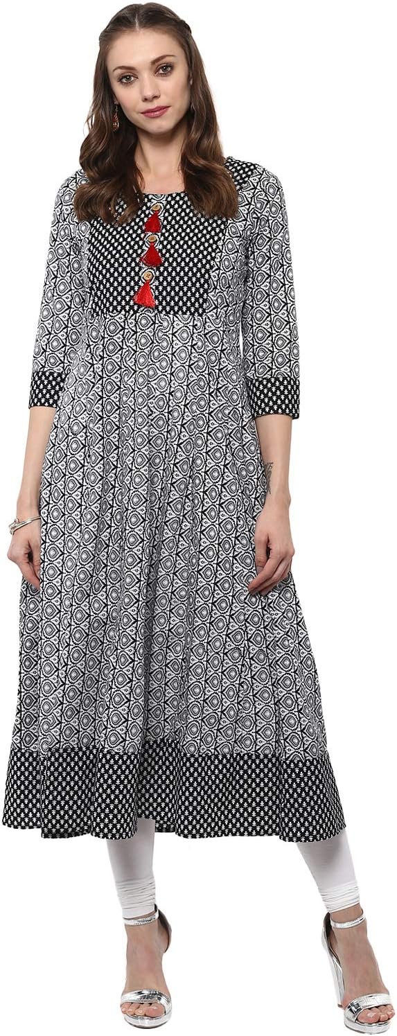 Women's Cotton Anarkali Kurta
