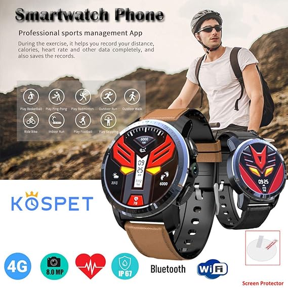 Maayun Kospet Optimus Pro Reloj Inteligente 3GB 32GB 800mAh ...