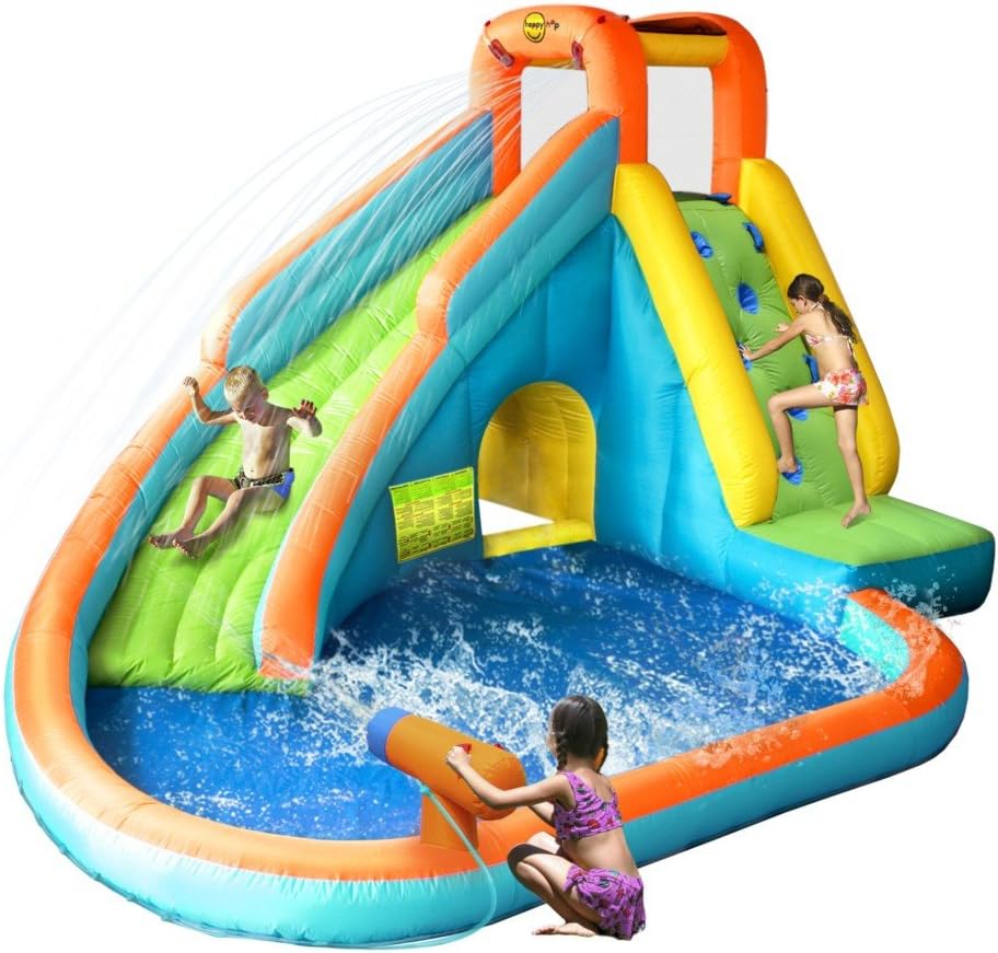 inflatable pools with slide