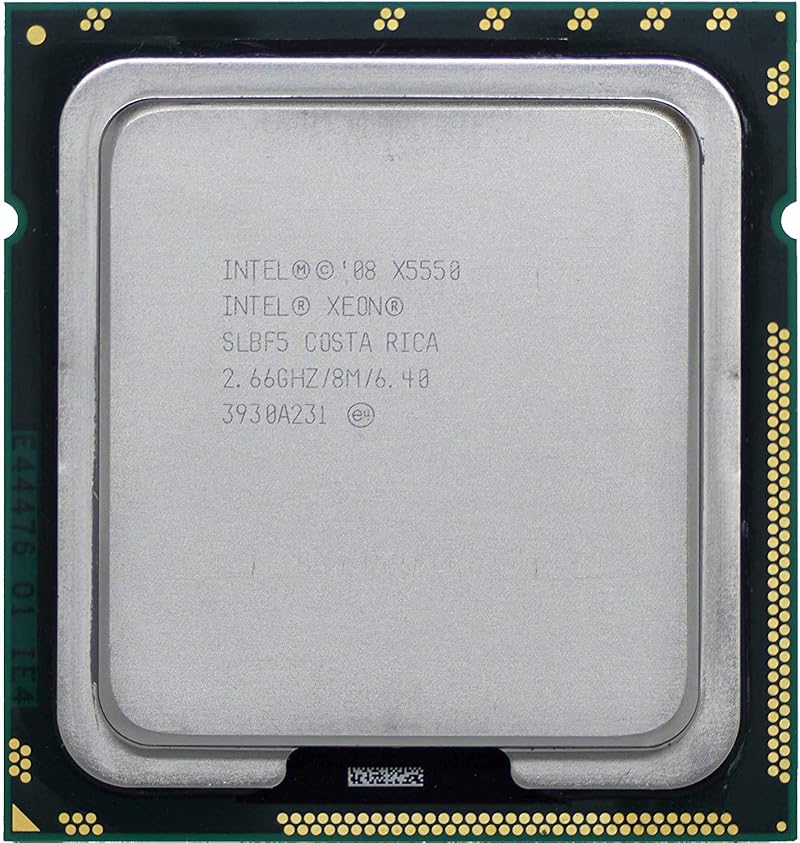 Intel Xeon X5550 CPU Processor 2.66GHz 8MB LGA1366 4-Core FC-LGA8 QPI Sec