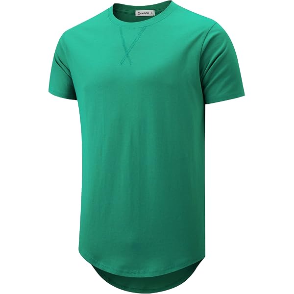 Pack De 2 Camisetas Gildan Para Hombre - Algodón Ultra Cómodo, Con Bolsillo, Color Forest, Talla Medium
