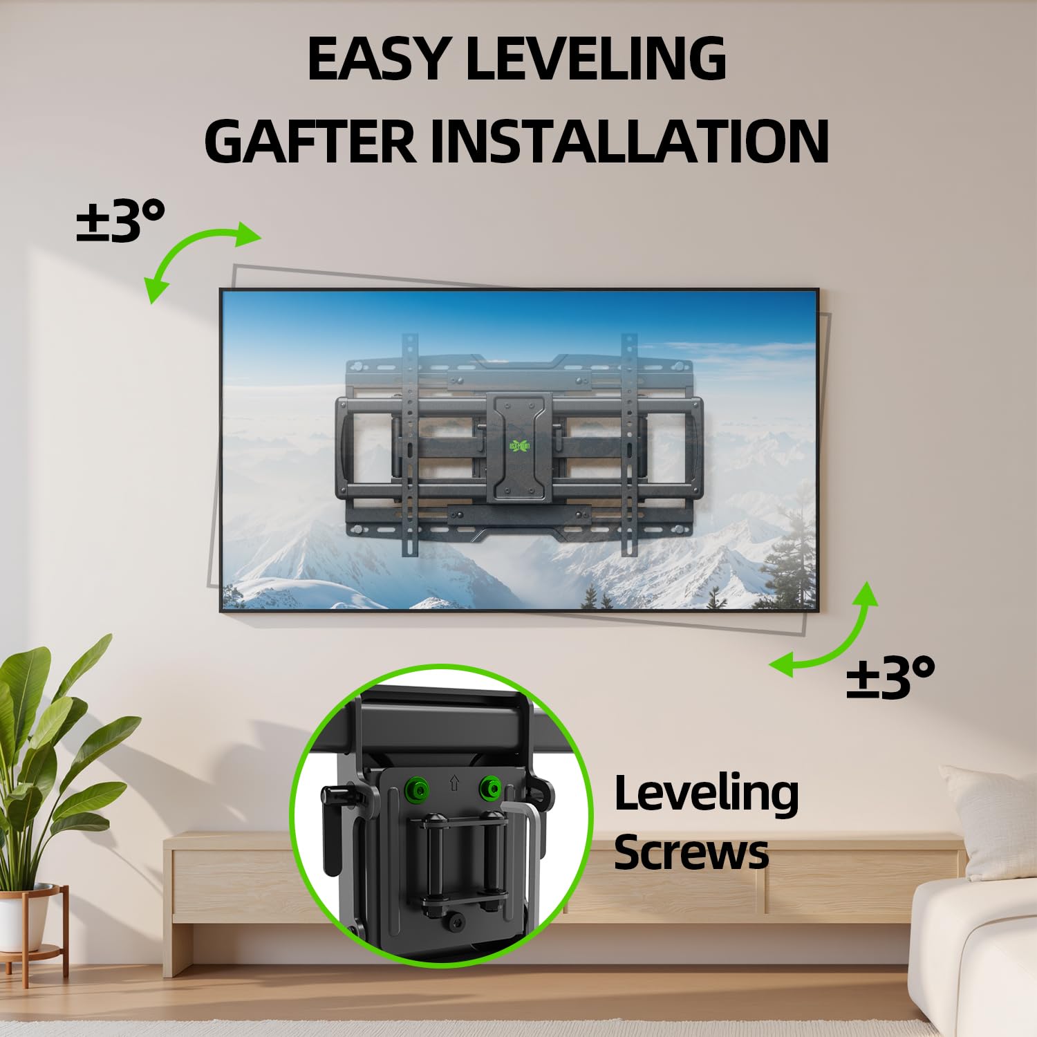USX MOUNT UL Listed Heavy Duty TV Wall Mount for 32-90