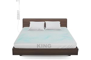 HOMELUVO Grounding Fitted Sheets - King Size (76" × 80" x 13") Conductive Sheets Cover for Bed 95% Organic Cotton + 5% Silver Fiber-XL Bedsheets - with Cord for Earthing Connected Healthy Sleep (Gray, King)