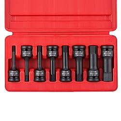 Neiko 01136B 1/2-Inch Drive Allen Hex Impact Socket