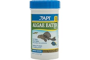 API Algae Eater Wafers Algae Wafer Fish Food 1.3-Ounce Container