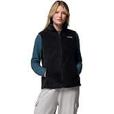 Columbia Women's Benton Springs Vest | Fleece Vest, Lightweight, Machine Washable, Extended Fit Available
