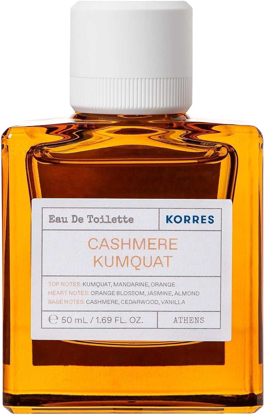 Korres Eau de Toilette Her Kumquat 50ml Sweet Citrus Floral Vanilla Scent