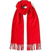 Fishers Finery Men's 100% Pure Cashmere Winter Scarf; 2-Ply Ultra Plush