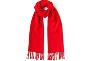 Fishers Finery Men's 100% Pure Cashmere Winter Scarf; 2-Ply Ultra Plush