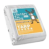 STARPYNG-7 Mil White 15x15 Feet