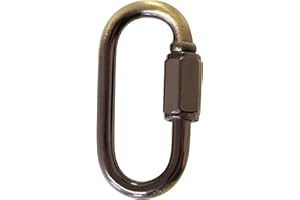 RCH Hardware QL-SS03-35 Stainless Steel Quicklink, 8 Gauge, Antique Brass (2 Pack)