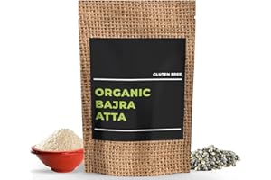 JB Bajra Atta 1kg | Pearl Millet Flour | Organic Bajri Flour | Omega-3 | Gluten Free | High in Fiber | Rich Source of Protein