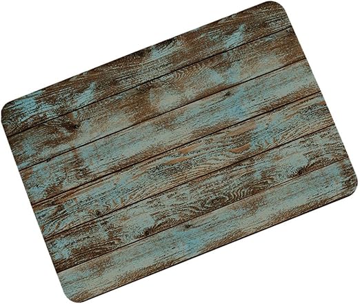 Amazon Com Pinji Funny Doormat Rustic Old Barn Wood Non Slip