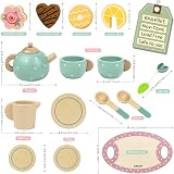 Airlab Wooden Tea Set Afternoon Tea Party Toy for Toddlers Kids view 10