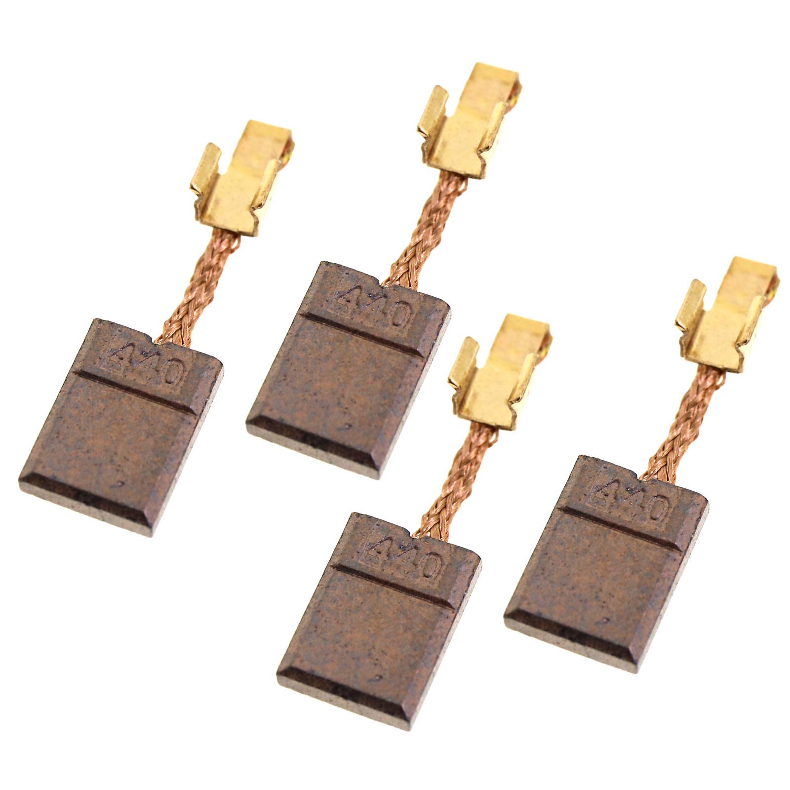YINETTECH 4pcs Carbon Brushes CB440 Replacement Compatible with Makita Brush Pair BHP451 Drill BTD140 Impact