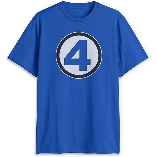 Marvel Fantastic Four Comic Book Logo Symbol T-Shirt (SM