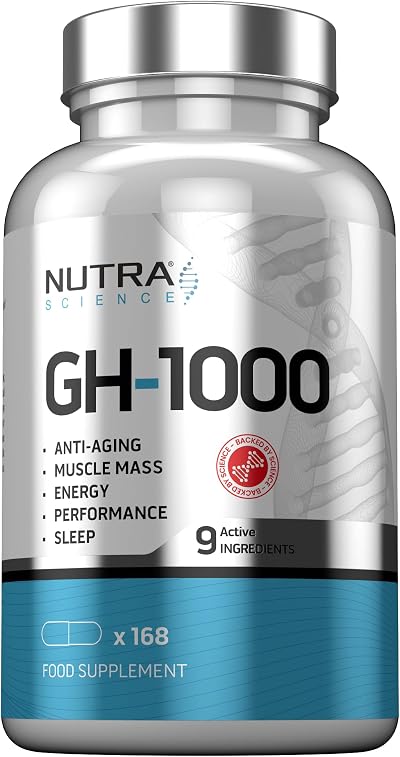 Nutra Science GH-1000 Men’s Hormone Support 168 Vegan Capsules